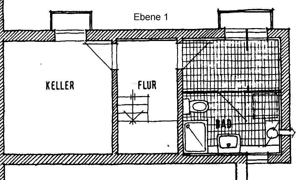 Grundriss UG Haustyp Sioux